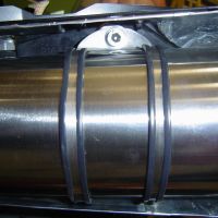 GPR escape compatível com  Yamaha MT-01 2005-2011, Inox Tondo, Par de silenciosos de escape homologadas, com db killer removível e tubos de ligação específicos 