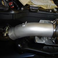 GPR escape compatível com  Yamaha MT-01 2005-2011, Inox Tondo, Par de silenciosos de escape homologadas, com db killer removível e tubos de ligação específicos 