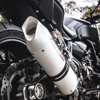 Escape compatível com Yamaha Mt-07 2017-2020, Albus Evo4, Sistema homologado com catalisador linha completa, silencioso mais coletor 