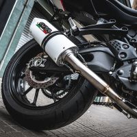 Escape compatível com Yamaha Mt-07 2017-2020, Albus Evo4, Sistema homologado com catalisador linha completa, silencioso mais coletor 