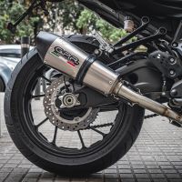 GPR escape compatível com  Yamaha Mt-07  2014-2016, New Grand Prix Evo Titanium, Sistema homologado com catalisador linha completa, silencioso mais coletor 