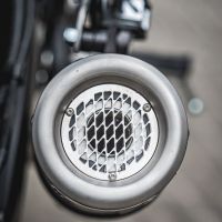 Escape compatível com Yamaha Mt-07 2017-2020, M3 Black Titanium, Sistema homologado com catalisador linha completa, silencioso mais coletor 