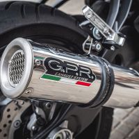 Escape compatível com Yamaha Mt-07 2014-2016, M3 Inox , Escape Racing, linha completa, fornecido com coletor específico, artigo sem homologação 