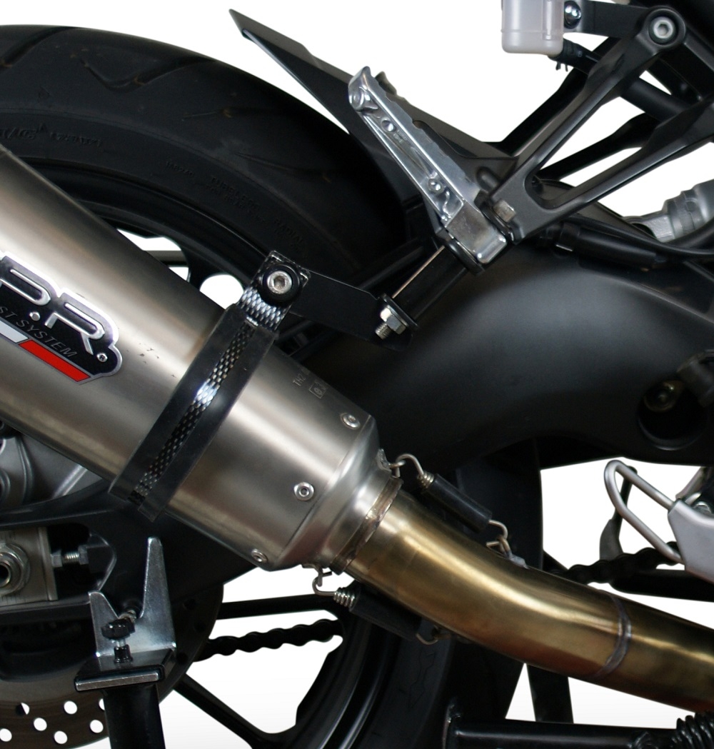 Escape compatível com Yamaha Tracer 9 GT 2021-2024, Albus Evo4, Sistema homologado com catalisador linha completa, silencioso mais coletor 