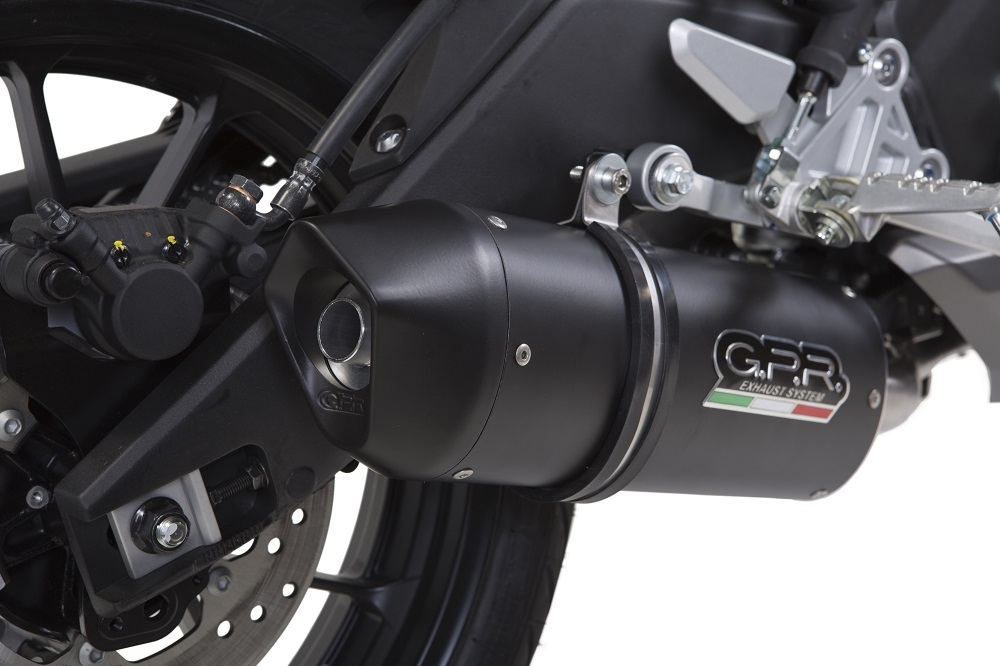 Escape compatível com Yamaha Mt 125 2017-2019, Furore Evo4 Nero, Sistema homologado com catalisador linha completa, silencioso mais coletor 