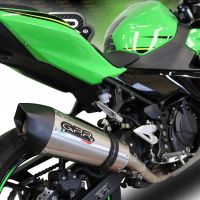 GPR escape compatível com  Kawasaki Z 500 2023-2025, New Grand Prix Evo Titanium, Escape Racing, linha completa, fornecido com coletor específico, artigo sem homologação 