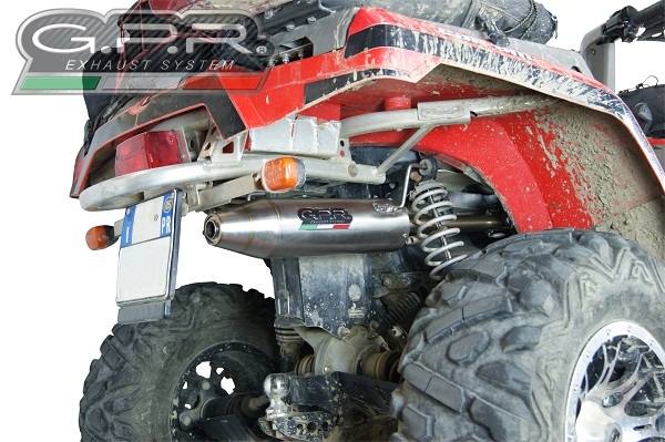 Escape compatível com Can Am Outlander 330 2005-2011, Deeptone Atv, Sistema homologado,legal, linha completa, incluindo db killer removível mais coletor 