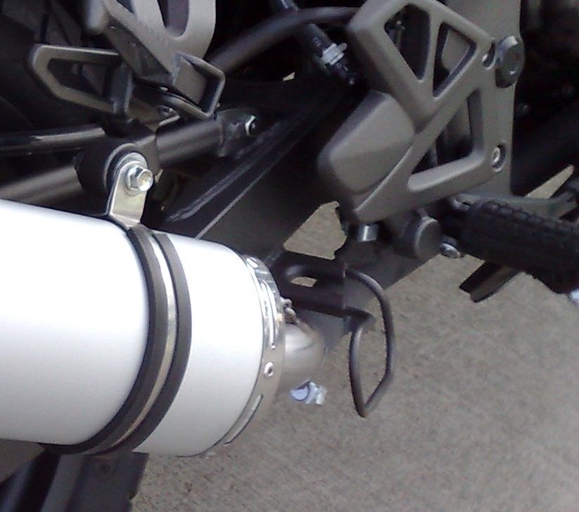 Escape compatível com Kymco Quannon 125 2007-2016, Trioval, Escape legal, homologado, silenciador com db killer removível e tubo de ligação específico 