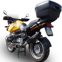 Escape compatível com Bmw R 1150 R 2000-2006, Furore Nero, Escape legal, homologado, silenciador com db killer removível e tubo de ligação específico 