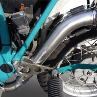 Escape compatível com Bmw R 80 Gs 1980-1987, Decatalizzatore, Sistema racing Sistema de tubo para eliminar o catalisador 