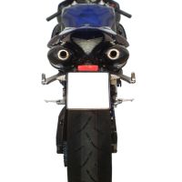 GPR escape compatível com  Yamaha Yzf 1000 R1  2009-2014, Furore Nero, Par de silenciosos de escape homologadas, com db killer removível e tubos de ligação específicos 