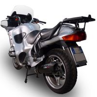Escape compatível com Bmw R 1150 Rt 2000-2006, Furore Nero, Escape legal, homologado, silenciador com catalisador, db killer removível e tubo de ligação específico 