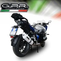 Escape compatível com Bmw R 1200 Rs Lc 2015-2016, Albus Ceramic, Escape legal, homologado, silenciador com db killer removível e tubo de ligação específico 