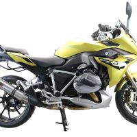 Escape compatível com Bmw R 1250 R -Rs 2019-2020, M3 Inox , Escape legal, homologado, silenciador com db killer removível e tubo de ligação específico 
