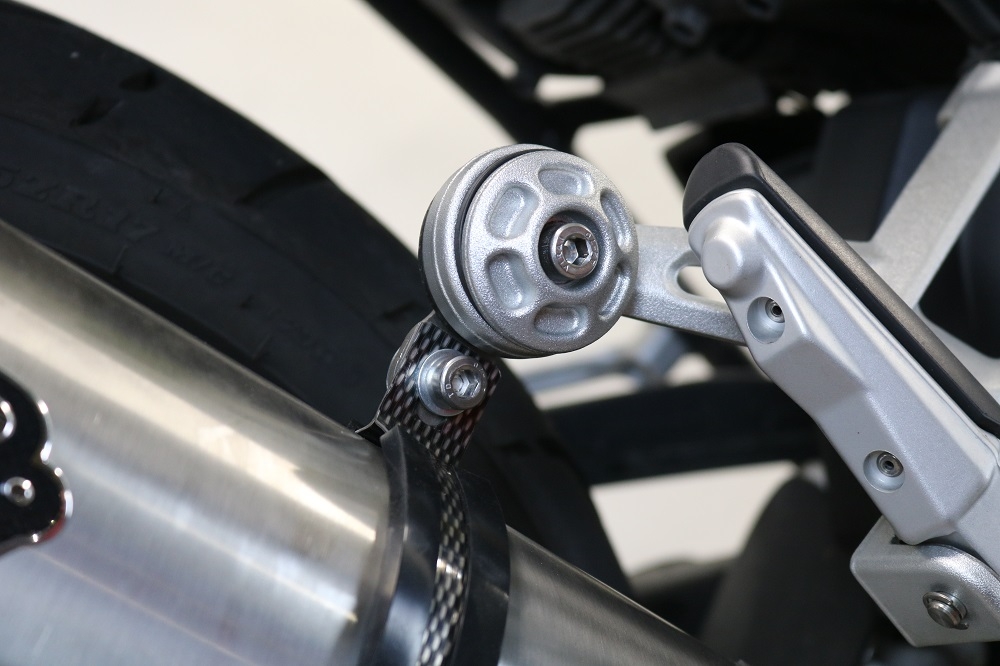 Escape compatível com Bmw R 1250 R -Rs 2019-2020, M3 Inox , Escape legal, homologado, silenciador com db killer removível e tubo de ligação específico 