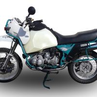 Escape compatível com Bmw R 100 Gs 1987-1996, Vintacone, Escape legal, homologado, silenciador com db killer removível e tubo de ligação específico 