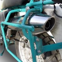 Escape compatível com Bmw R 100 Gs 1987-1996, Vintacone, Escape legal, homologado, silenciador com db killer removível e tubo de ligação específico 