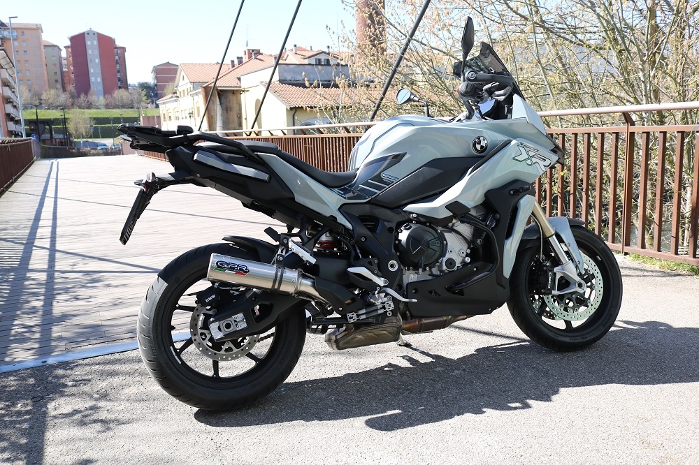 Escape compatível com Bmw S 1000 XR -M 2020-2025, M3 Inox , Sistema racing Silencioso com tubo de ligação 