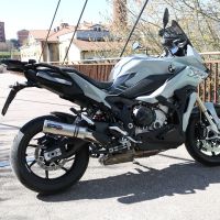 Escape compatível com Bmw S 1000 XR -M 2020-2025, M3 Inox , Sistema racing Silencioso com tubo de ligação 