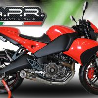 Escape compatível com Buell 1125 R -CR 2005-2009, Powercone Evo, Escape homologado semi-completo com db killer removível 