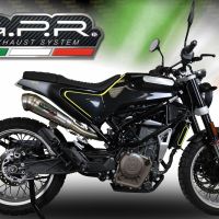 Escape compatível com Husqvarna Vitpilen 401 2018-2019, Powercone Evo, Escape legal, homologado, silenciador com catalisador, db killer removível e tubo de ligação específico 