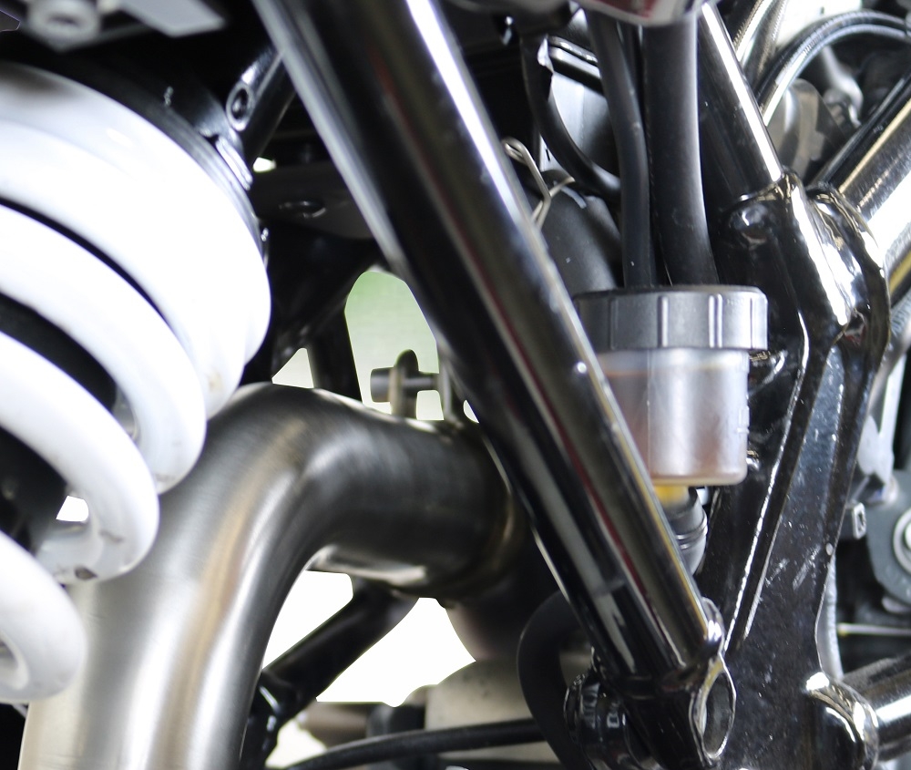 Escape compatível com Husqvarna Vitpilen 401 2018-2019, Powercone Evo, Escape legal, homologado, silenciador com catalisador, db killer removível e tubo de ligação específico 