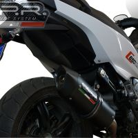 Escape compatível com Bmw C 650 Sport 2016-2020, Furore Evo4 Nero, Escape legal, homologado, silenciador com db killer removível e tubo de ligação específico 