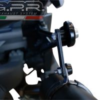 Escape compatível com Bmw C 650 Sport 2016-2020, Furore Evo4 Nero, Escape legal, homologado, silenciador com db killer removível e tubo de ligação específico 