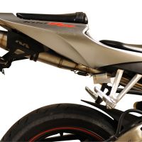 Escape compatível com Honda Cbr 600 Rr 2005-2006, Deeptone Inox, Sistema racing Silencioso com tubo de ligação 
