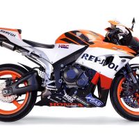 Escape compatível com Honda Cbr 600 Rr 2005-2006, Tiburon Titanium, Escape Racing, linha completa, fornecido com coletor específico, artigo sem homologação 