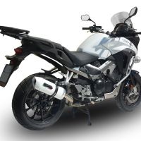 Escape compatível com Honda Vfr 800 X Crossrunner 800 2011-2014, Albus Ceramic, Escape legal, homologado, silenciador com db killer removível e tubo de ligação específico 