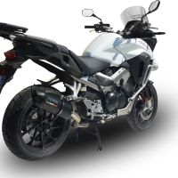 Escape compatível com Honda Crossrunner 800 Vfr 800 X 2015-2016, Furore Nero, Escape legal, homologado, silenciador com db killer removível e tubo de ligação específico 