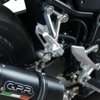 Escape compatível com Honda Cb 500 X 2016-2018, M3 Inox , Escape legal, homologado, silenciador com db killer removível e tubo de ligação específico 