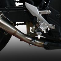 Escape compatível com Honda Cb 500 X 2016-2018, Powercone Evo, Escape legal, homologado, silenciador com db killer removível e tubo de ligação específico 