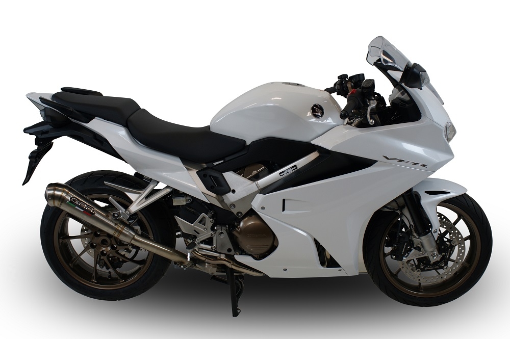 Escape compatível com Honda Vfr 800 F 2014-2016, Powercone Evo, Escape legal, homologado, silenciador com db killer removível e tubo de ligação específico 