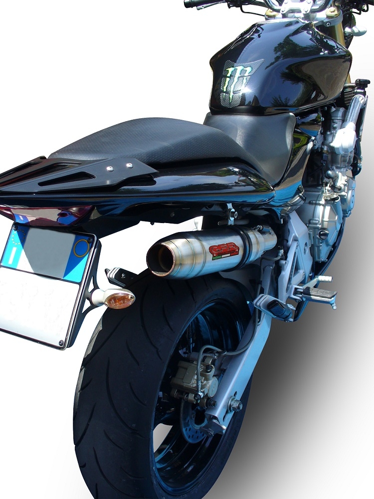 Escape compatível com Honda Hornet Cb 600 F 2003-2006, Deeptone Inox, Escape legal, homologado, silenciador com db killer removível e tubo de ligação específico 