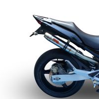 Escape compatível com Honda Hornet Cb 600 F 2003-2006, Deeptone Inox, Escape legal, homologado, silenciador com db killer removível e tubo de ligação específico 