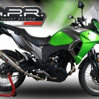 Escape compatível com Kawasaki Versys-X 300 2022-2023, Powercone Evo, Escape legal, homologado, silenciador com catalisador, db killer removível e tubo de ligação específico 