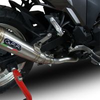 Escape compatível com Kawasaki Versys-X 300 2022-2023, Powercone Evo, Escape legal, homologado, silenciador com catalisador, db killer removível e tubo de ligação específico 