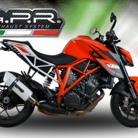 Escape compatível com Ktm Super Duke 1290 R 2014-2016, Albus Ceramic, Escape legal, homologado, silenciador com db killer removível e tubo de ligação específico 