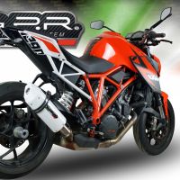 Escape compatível com Ktm Super Duke 1290 R 2014-2016, Albus Ceramic, Escape legal, homologado, silenciador com db killer removível e tubo de ligação específico 
