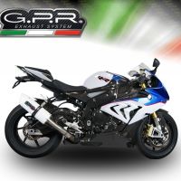 Escape compatível com Bmw S 1000 RR -M 2015-2016, Albus Ceramic, Escape legal, homologado, silenciador com db killer removível e tubo de ligação específico 