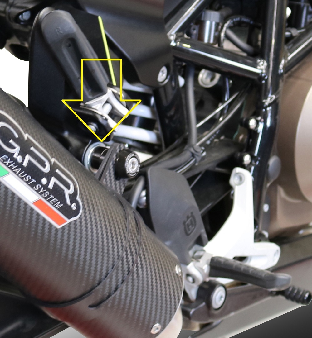 Escape compatível com Husqvarna Vitpilen 701 2018-2020, Albus Evo4, Escape legal, homologado, silenciador com db killer removível e tubo de ligação específico 