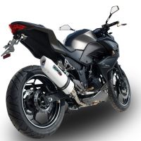 GPR escape compatível com  Kawasaki Z 300 2014-2017, Albus Ceramic, Escape legal, homologado, silenciador com db killer removível e tubo de ligação específico 