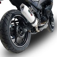 GPR escape compatível com  Kawasaki Z 300 2014-2017, Albus Ceramic, Escape legal, homologado, silenciador com db killer removível e tubo de ligação específico 