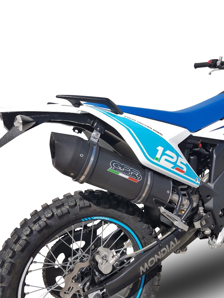 Escape compatível com UM Motorcycles Dsr SM - EX 125 2018-2020, Furore Evo4 Nero, Escape legal, aprovado, com db killer removível, tubo de conexão e conversor catalítico 