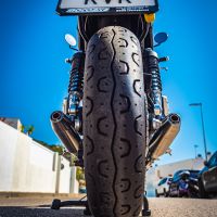 GPR escape compatível com  Triumph Street Twin 900 2015-2019, Deeptone Inox, Par de silenciosos de escape homologadas, com db killer removível e tubos de ligação específicos 