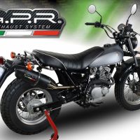 Escape compatível com Suzuki Rv 200 Van Van 2016-2017, Furore Nero, Escape legal, aprovado, com db killer removível, tubo de conexão e conversor catalítico 