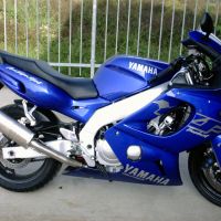 Escape compatível com Yamaha Yzf 600 R Thundercat 1996-2003, Trioval, Escape legal, homologado, silenciador com db killer removível e tubo de ligação específico 