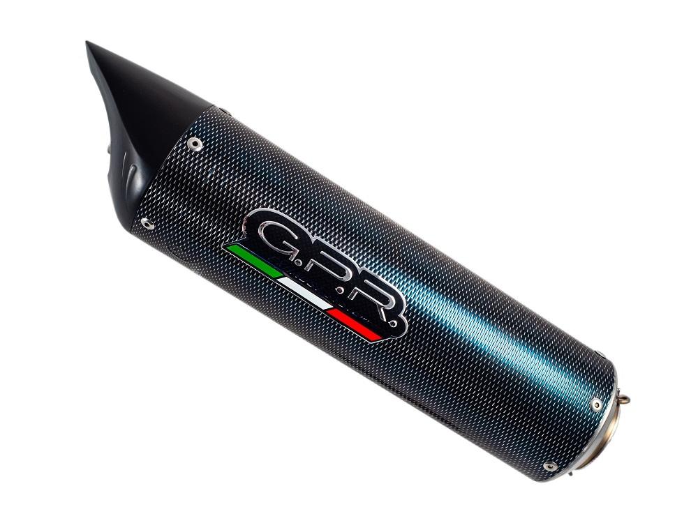 Escape compatível com Benelli Tre K 1130 2006-2016, Tiburon Poppy, Escape legal, homologado, silenciador com db killer removível e tubo de ligação específico 